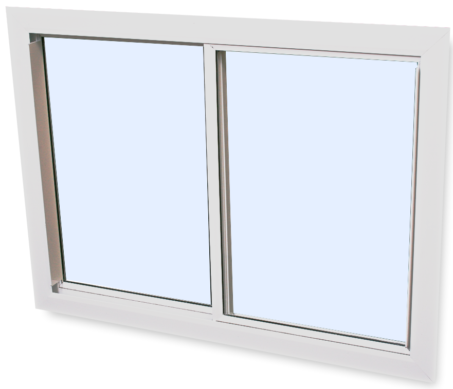 Horizontal sliding secondary glazing